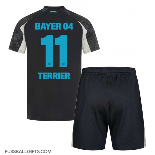 Bayer Leverkusen Martin Terrier #11 Fußballbekleidung 3rd trikot Kinder 2024-25 Kurzarm (+ kurze hosen)